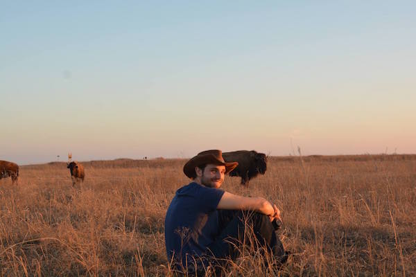 Me and some bison